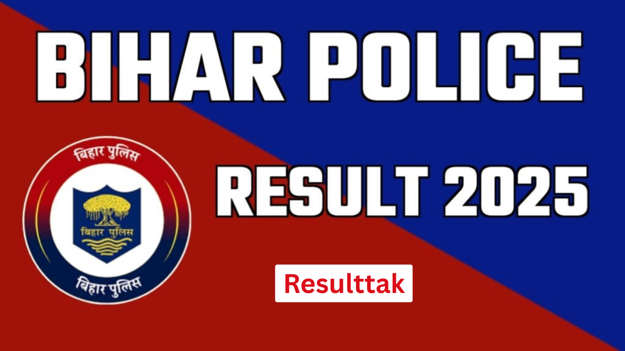 Bihar Police Constable Result 2025 OUT