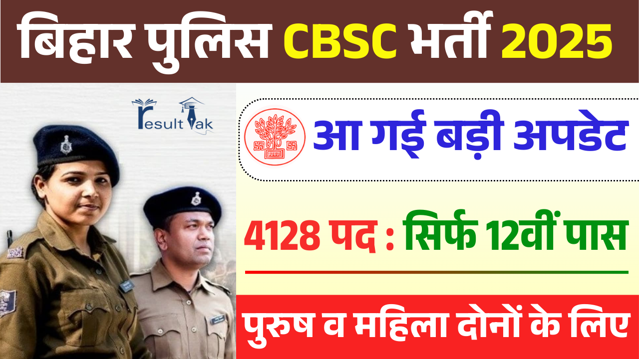 CSBC Bihar Jail Warder & Mobile Squad Constable 2025