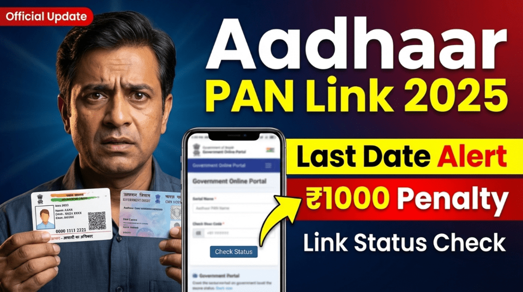 Aadhaar PAN Card Link 2025