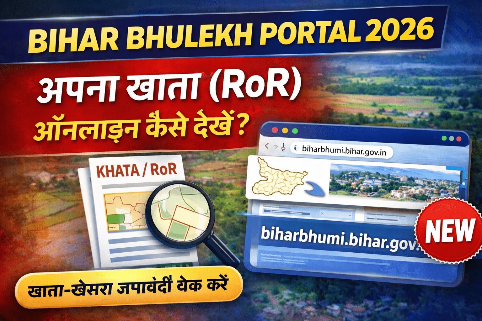 Bihar Bhulekh Portal