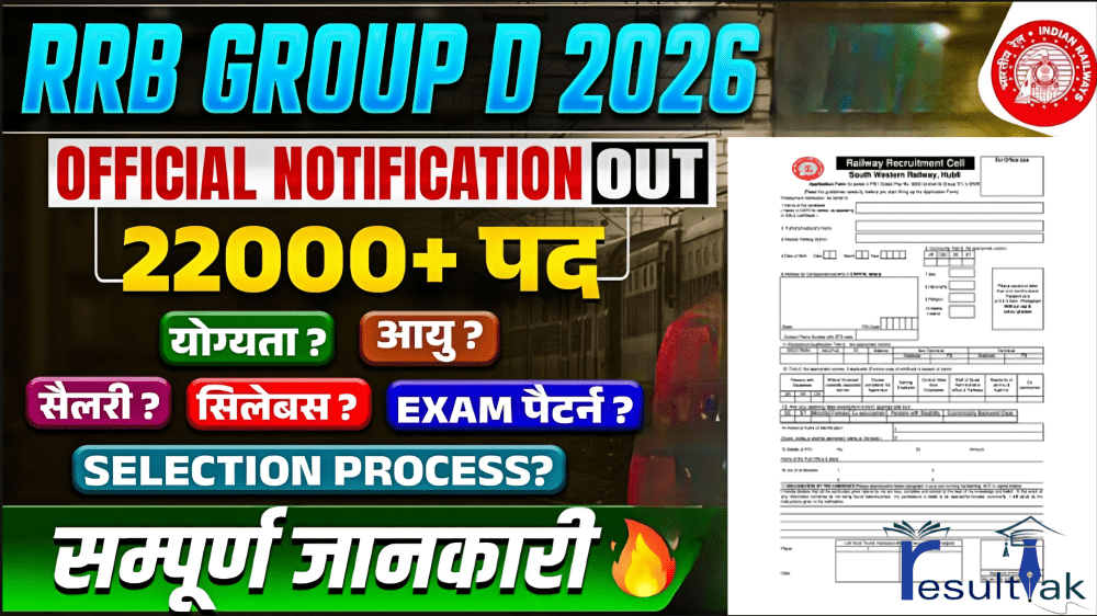 RRB Group D Vacancy 2026