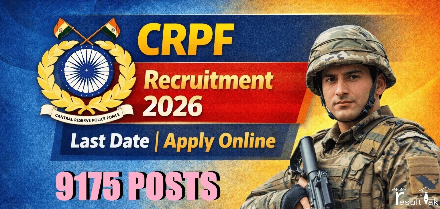 CRPF Constable Tradesman Recruitment 2026