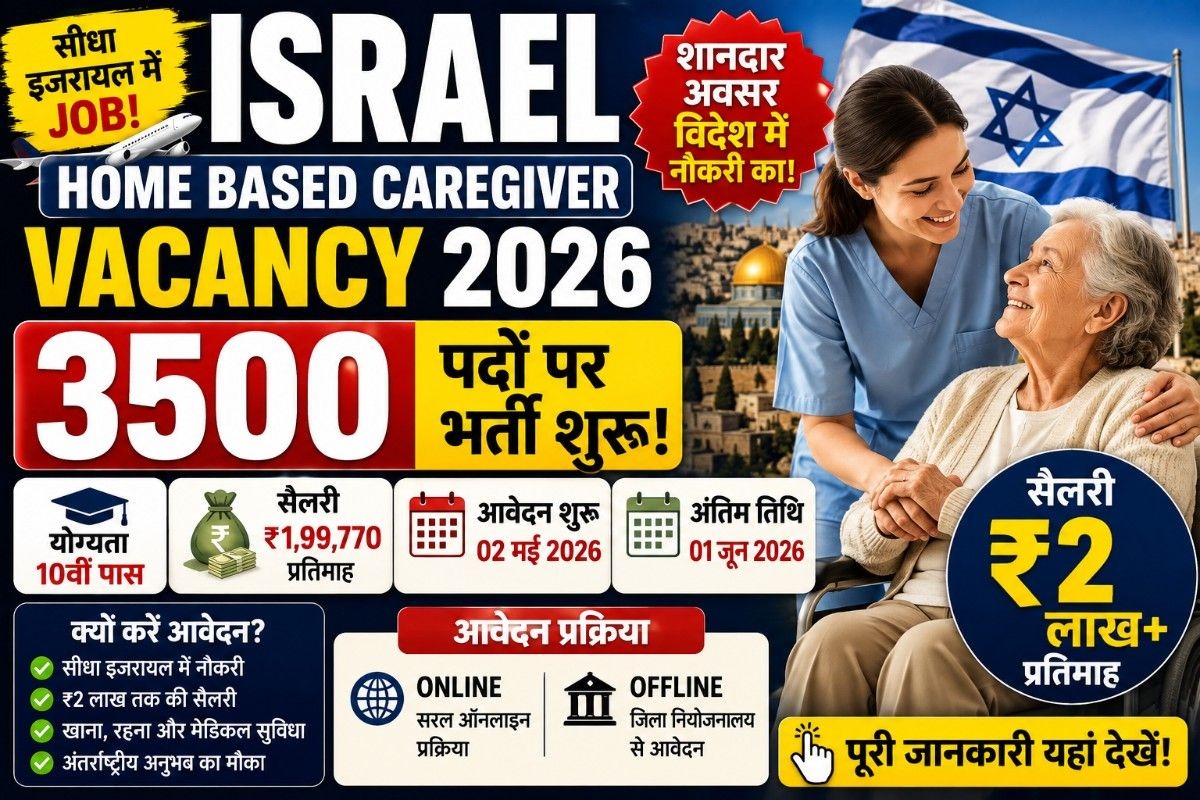 Israel Home Based Caregiver Vacancy 2026